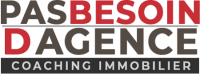 logo coaching immobilier - pas besoin d agence - rouge450